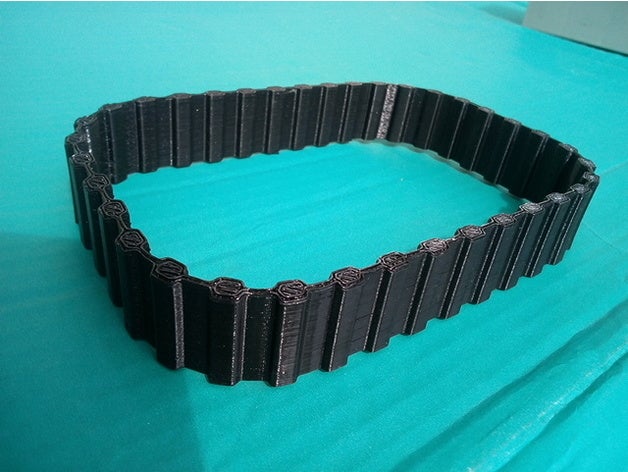 type Horaire ceinture personnalisable 3D print model - Mito3D