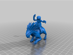 narglatch rider star wars legion scale 3d print model - Mito3D