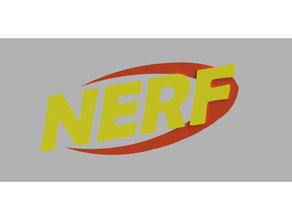 nerf logo hasbro 3d print model - Mito3D