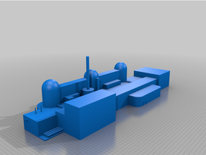 nuklear Leistung Pflanze 3d print model - Mito3D