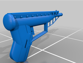 scifi blaster 3d print model - Mito3D
