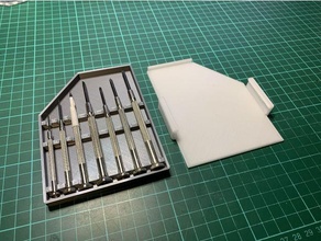 pequeno Chave fenda caso bainha 3d print model - Mito3D