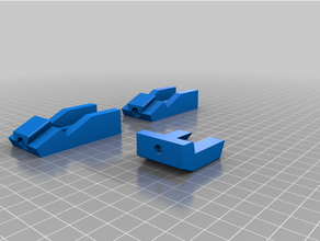 cnc push clamps shapeoko3 xcarve 3d print model - Mito3D