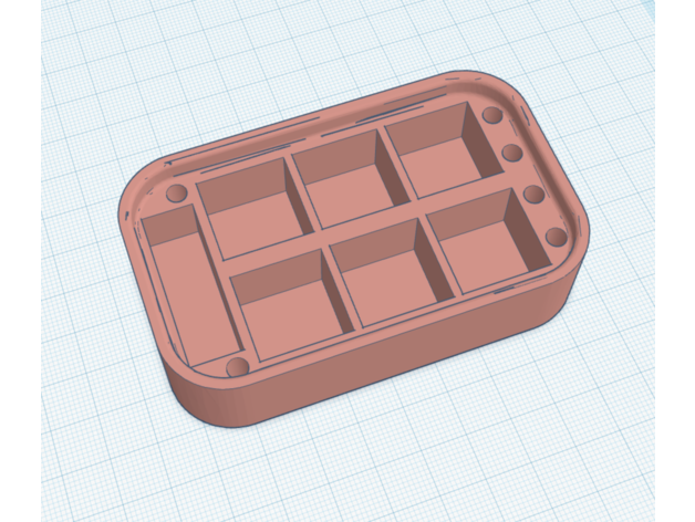 yaapt altoid pintar estaño insertar acuarela pintura altoides envase miniatura modelo agua caja 3D print model - Mito3D