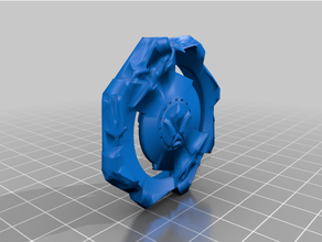 Beyblade éclater viril couche 3d print model - Mito3D