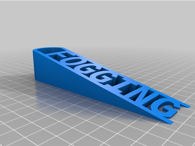 fogging door 3D print model - Mito3D