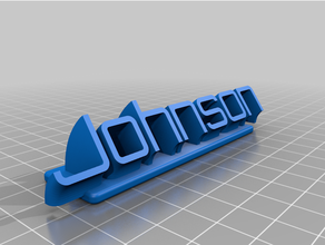 johnson - sweeping plate remix 3d print model - Mito3D