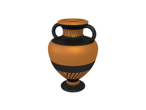 greek vase pot v2 3d print model - Mito3D