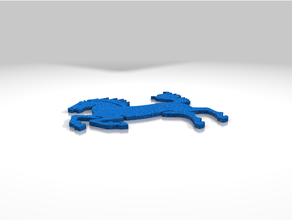 cavalo liquidificador 3d print model - Mito3D