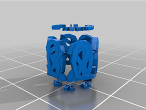 customized spacer 3d print model - Mito3D