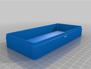 personalizzato incernierato scatola 3d print model - Mito3D