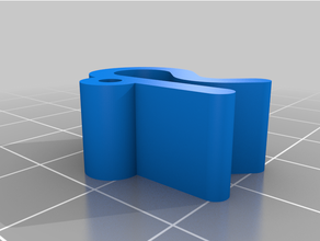 customized parametric filament clip 3d print model - Mito3D