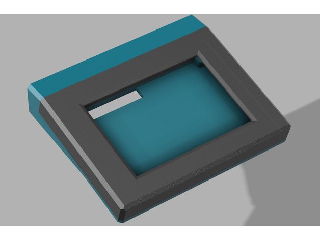 35 pulgada pantalla caso funda frambuesa pi 3d impresora recinto rpi 3D print model - Mito3D