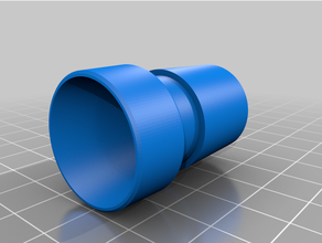 Adapter Atmung Schaltungen 22mm 30mm adatper iso Ventilator 3d print model - Mito3D