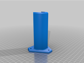 wrs higer montare base 3d print model - Mito3D