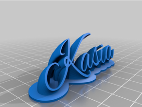 kasia alex brush customized 3d print model - Mito3D
