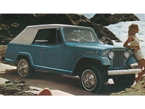 kaiser jeep jeepster c101 1966 1967 1968 1969 1970 1971 1972 1973 1974 60s 70s américain voiture électronique camion Willys 3d print model - Mito3D