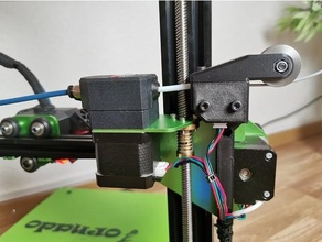 tevo tornado filamento sensor guía rail presion alivio potenciar 3d print model - Mito3D