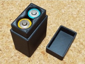 aa bateria caso bainha suporte 3d print model - Mito3D