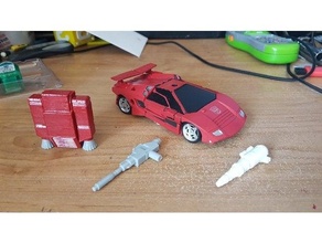 siege sideswipe red alert pack cshoulder cannon deluxe flare gun jetpack transformers 3d print model - Mito3D