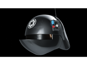 imperial gunner helmet 1 scale replica empire star wars 3d print model - Mito3D