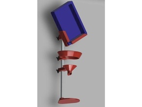stand resign vat's anycubic cool creality elegoo mars filter funnel nsfw sla uv resin vat 3d print model - Mito3D