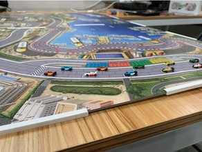 board game holder flattener boardgame boardgames tabletop gaming 3d print model - Mito3D