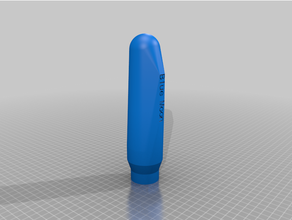 blue moon beer tap handle customized 3d print model - Mito3D