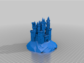 personalizado grandioso castillo generador 3d print model - Mito3D
