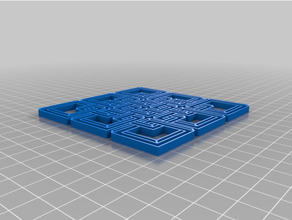celticweave sottobicchiere 3d print model - Mito3D