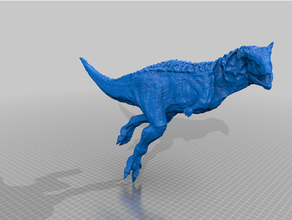 carnivoro dinosauro lucertola folk dnd 3d print model - Mito3D