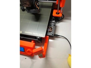 Himbeere pi 4 Fall Mantel Prusa mk3 mk3s montieren 3d print model - Mito3D