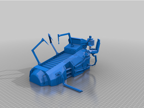barbaric medical table gubbins props terrain 3d print model - Mito3D