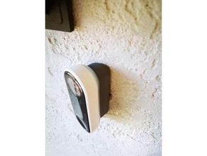 slim nest doorbell wedge 30 degree 3d print model - Mito3D