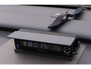 macchina Radio orologio copertina guaina scatola Astuccio pannello controllo 3d print model - Mito3D