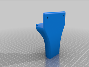 torneado tronxy central perna 2020 pernas 3d print model - Mito3D