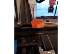 Ender 5 linear Schiene 2020 Extrusion anti snag Clip 3d print model - Mito3D
