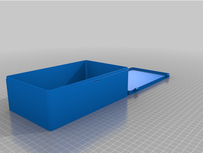 personalizzato incernierato scatola 3d print model - Mito3D