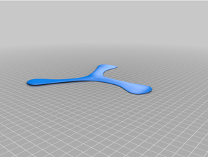 boomerang v03 3d print model - Mito3D