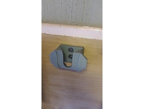 pop socket phone holder wall mount 3d print model - Mito3D