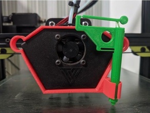 çevirmek Kulp destek Tevo tarantula profesyonel 3d print model - Mito3D