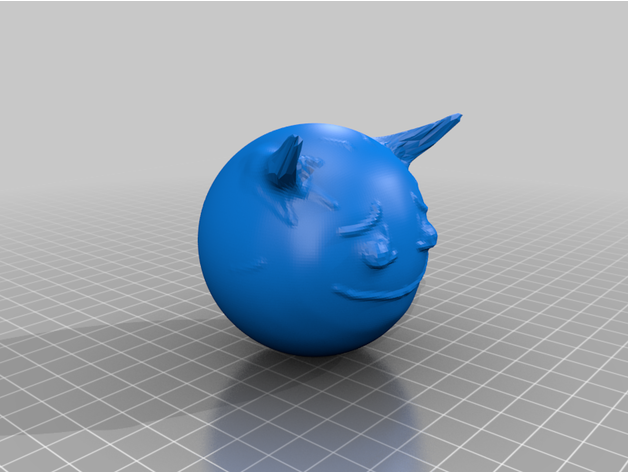 heureux diable 3D print model - Mito3D