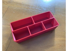 small parts tray 3d print model - Mito3D