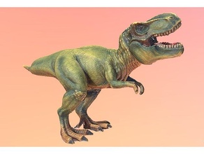 tyrannosaurus rex toy scan dinosaur trex 3d print model - Mito3D