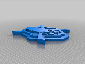 hale efsanevi sembol 3d print model - Mito3D