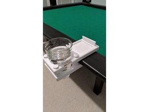 game table cup holder 3d print model - Mito3D