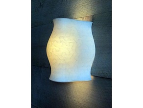 wall lamp 3d print model - Mito3D