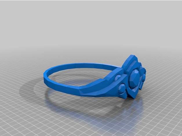 éthérien couronne cosplay Skyrim 3D print model - Mito3D