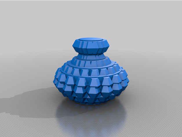 rocks vase customized 3D print model - Mito3D