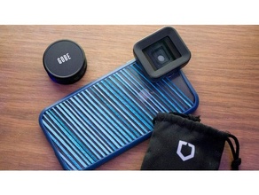 aoboco anamórfico lente baioneta monte Smartphone 3d print model - Mito3D